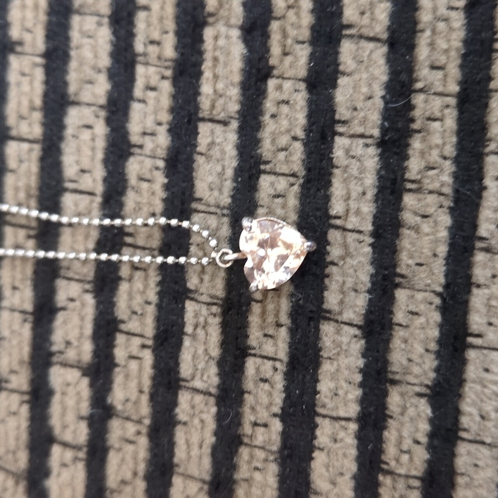925 Silver necklace and pendant